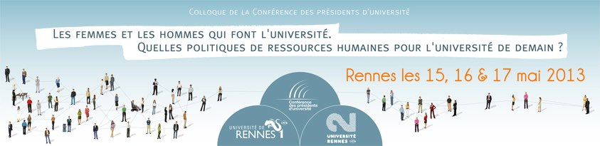 Colloque 2013 de la CPU à Rennes 