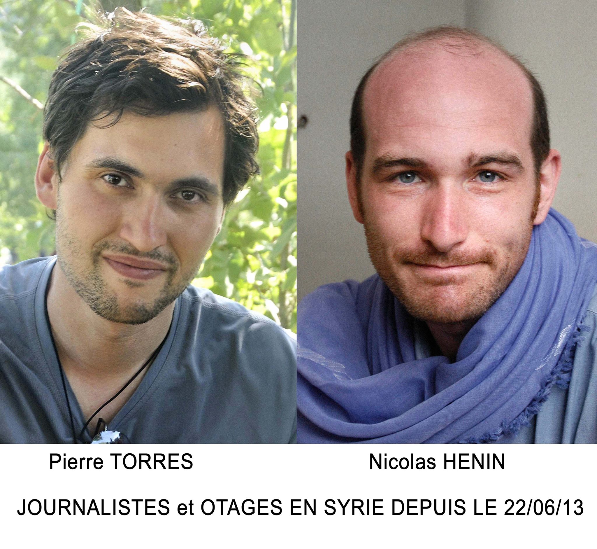 Soutien aux otages en Syrie