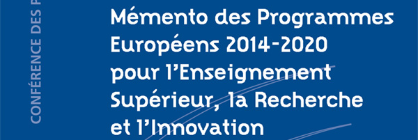 Les universités en ordre de bataille pour être davantage présentes dans les programmes européens