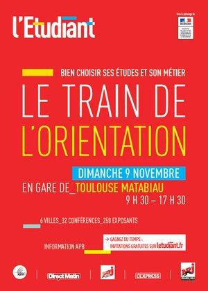 Orientation : un train à la rencontre des lycéens et étudiants