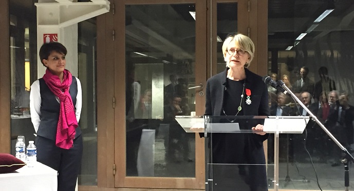 Christine Clérici reçoit la légion d’honneur