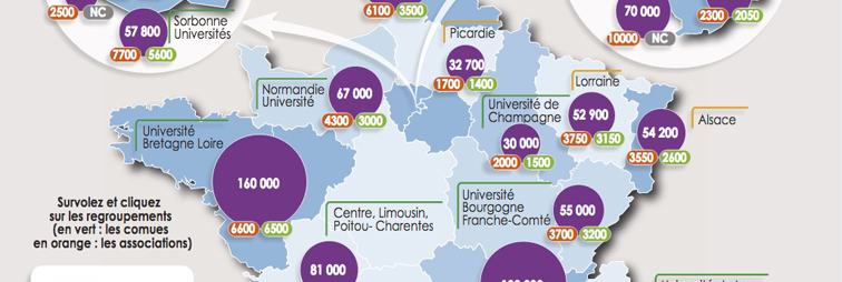 Regroupements universitaires : 25 grands ensembles pour viser l’excellence