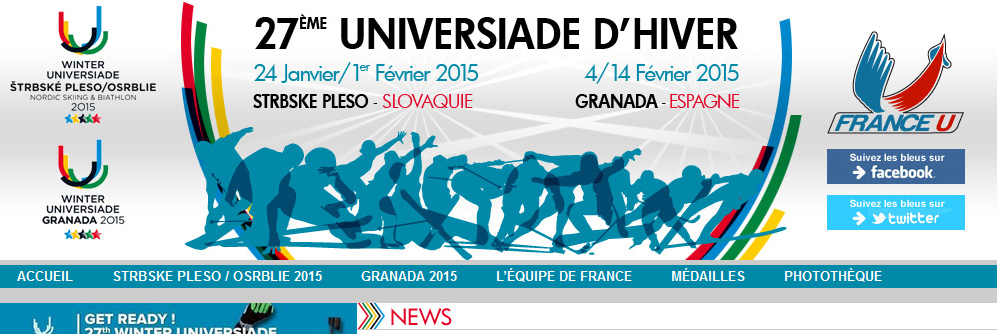 Universiades d’hiver : l’Espagne et la Slovaquie accueillent la 27ème édition