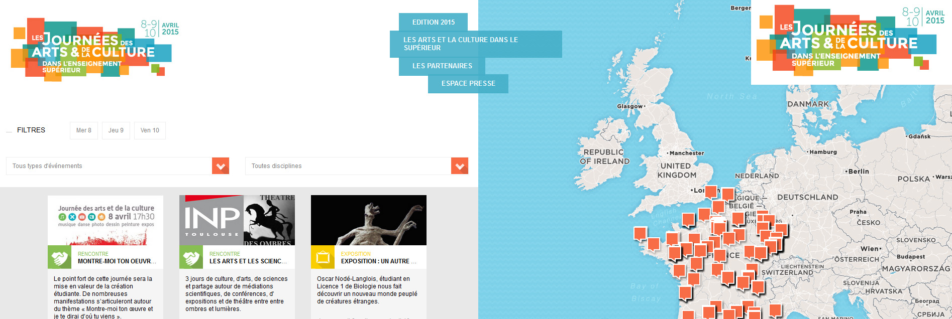 Trois jours pour valoriser les arts et la culture à l’Université
