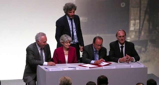 Camp des Milles : les universitaires rassemblés autour du chef de l’Etat pour l’inauguration d’une Chaire de l’Unesco