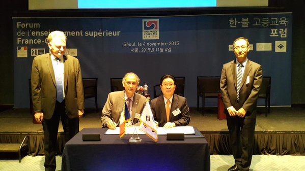 Forum universitaire franco-coréen : intensifier les échanges dans l’enseignement supérieur