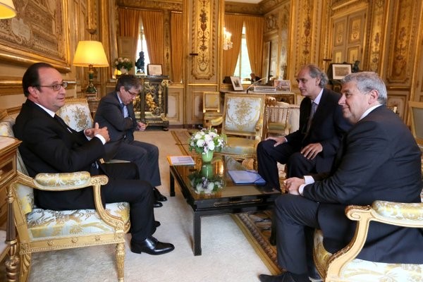 Rencontre du bureau de la CPU et du Président de la République