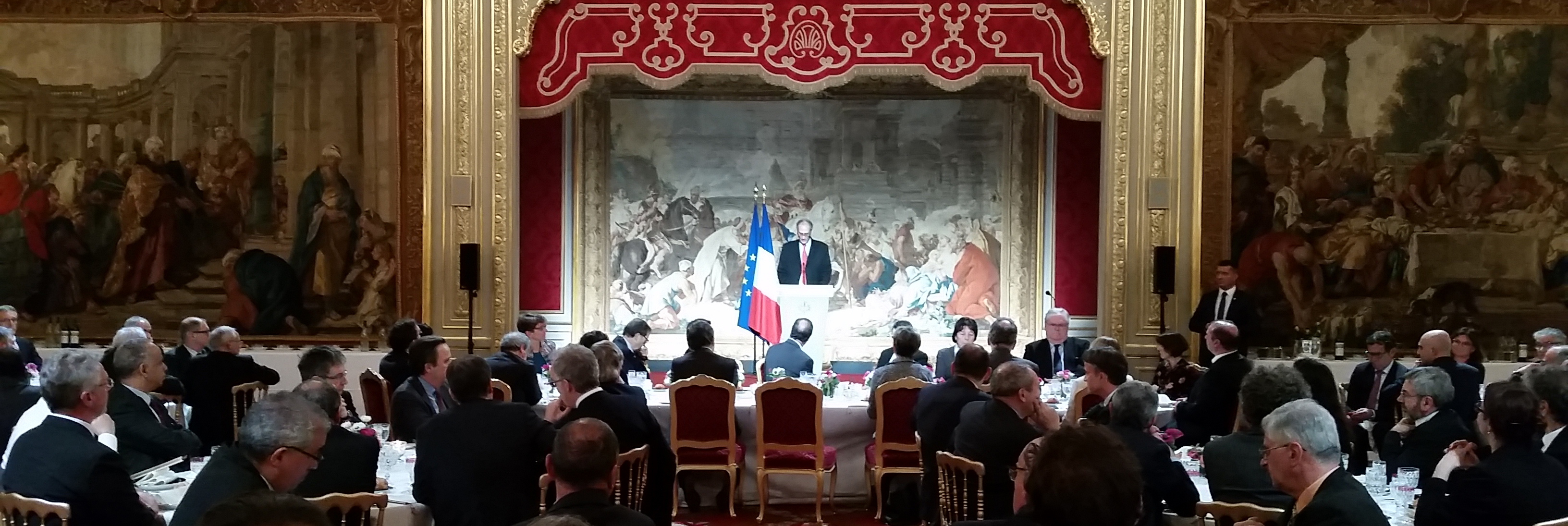 Réception de la CPU à l'Élysée : le discours de Jean-Loup Salzmann