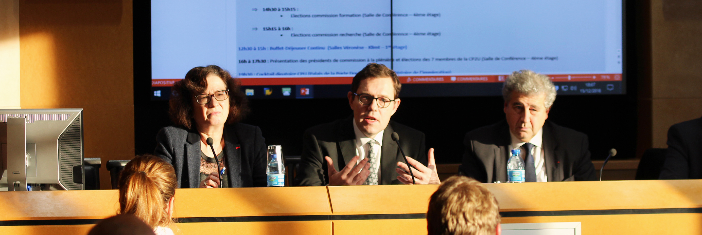 Elections : la liste conduite par Gilles Roussel élue à la tête de la CPU