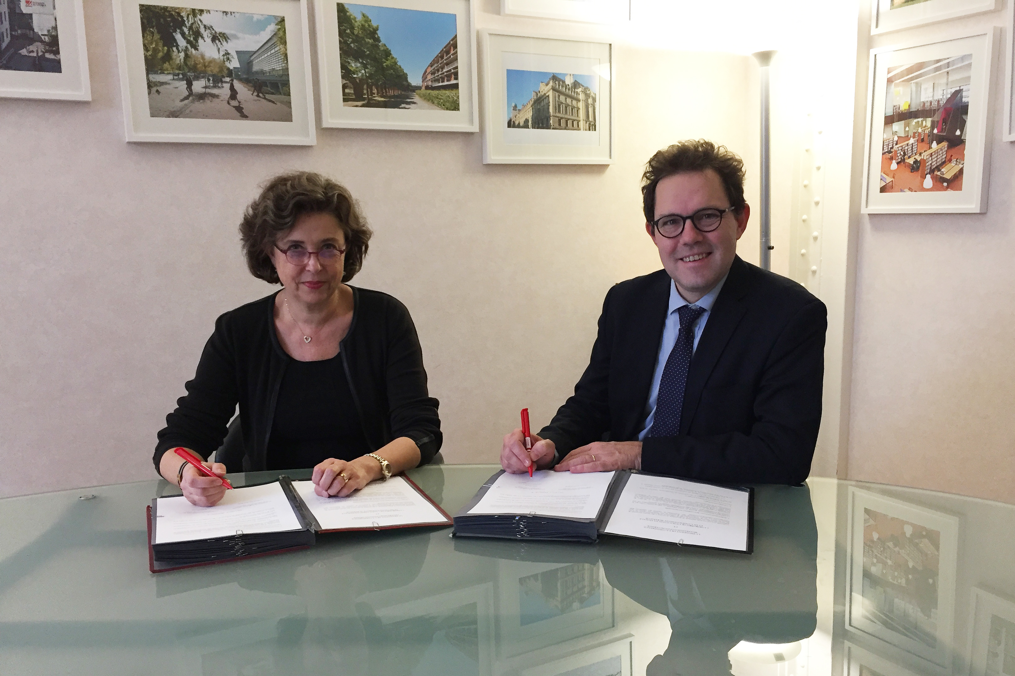 Signature d’une convention entre la CPU et la médiatrice de l’Éducation nationale et de l’Enseignement supérieur