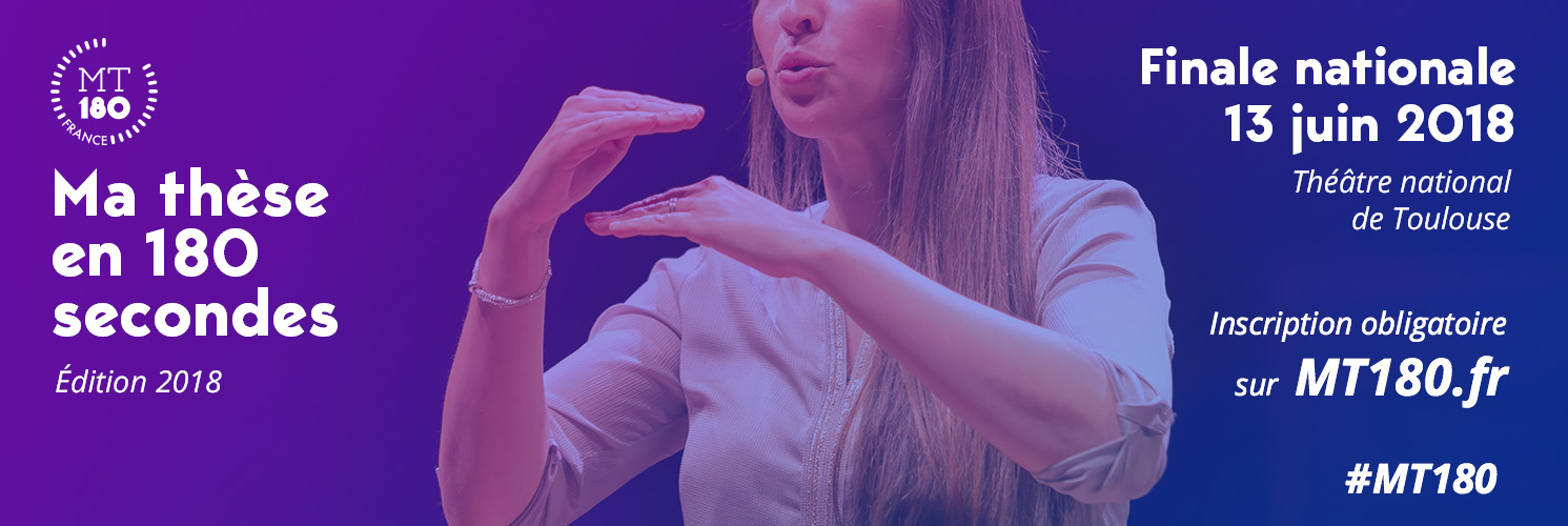 16 doctorants sur leur 31 pour la finale nationale de « Ma thèse en 180 secondes » le 13 juin à Toulouse