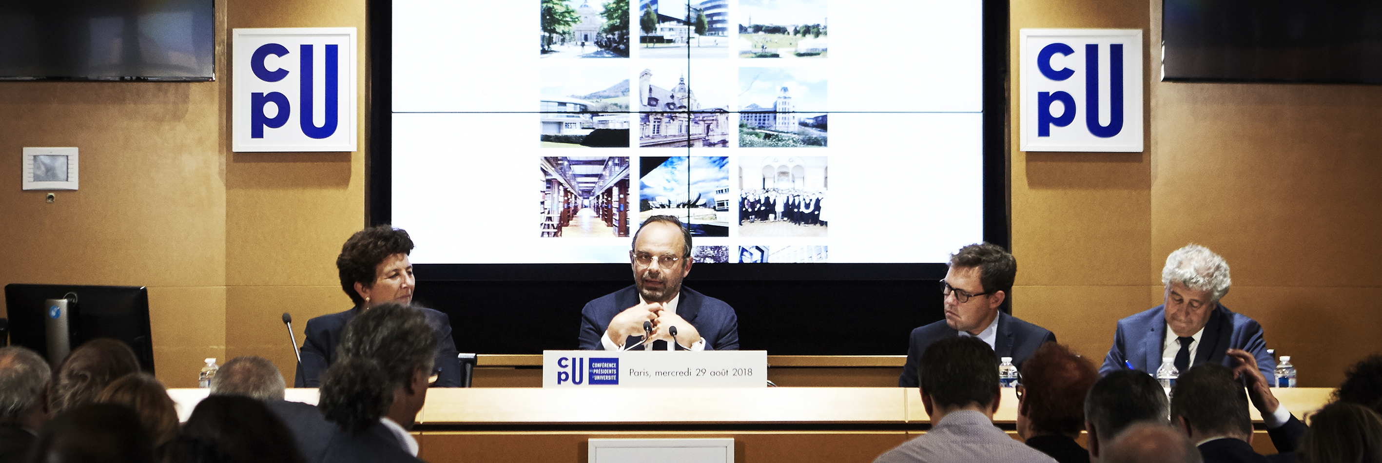 Université d’été de la CPU : Edouard Philippe s’exprime devant les présidents d’université