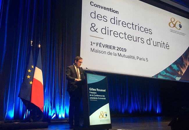 Convention des directrices et directeurs d’unité du CNRS : retrouvez le discours de Gilles Roussel