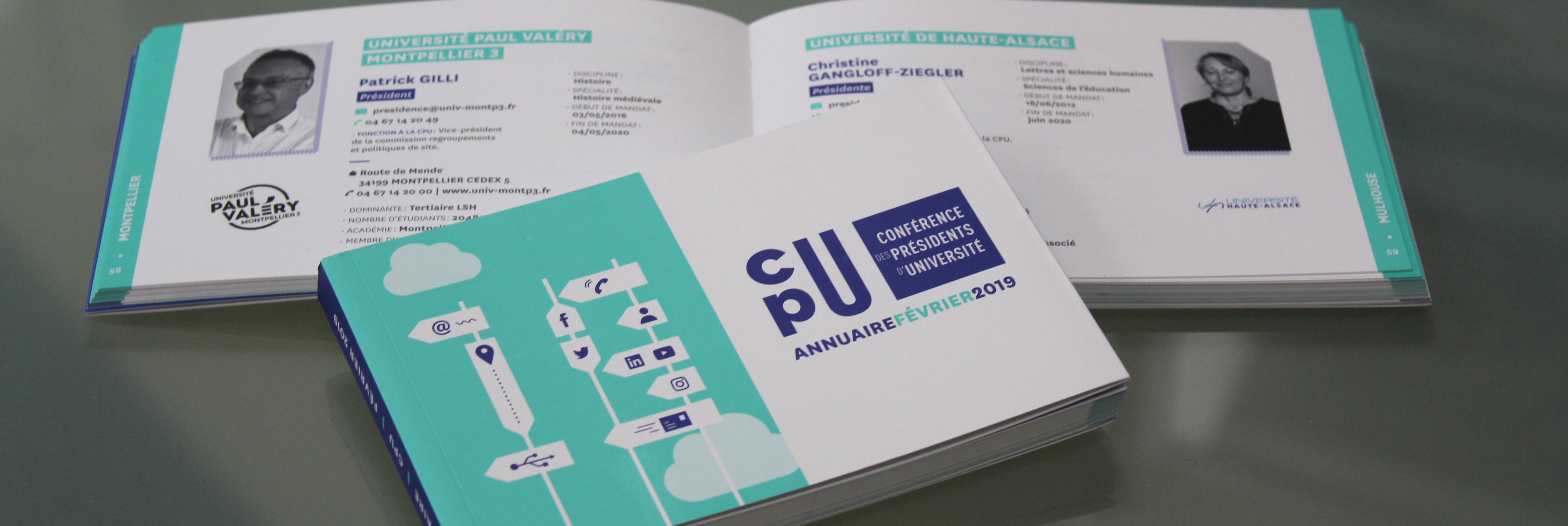 L’annuaire 2019 de la CPU vient de paraître !