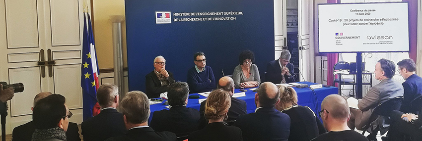 COVID-19 : 20 projets de recherche sélectionnés pour lutter contre l’épidémie