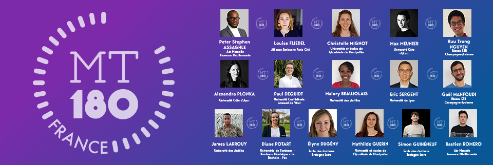 Ma thèse en 180 secondes : découvrez les 16 finalistes de l’édition 2021 