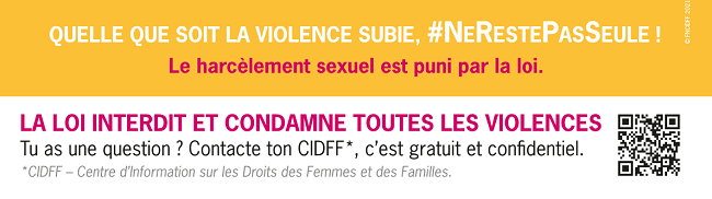 « NeRestePasSeule » : une campagne de communication pour lutter contre les violences sexuelles et sexistes dans l’ESR