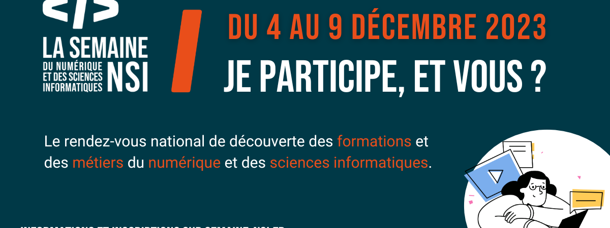 Une semaine pour promouvoir le numérique et les sciences informatiques