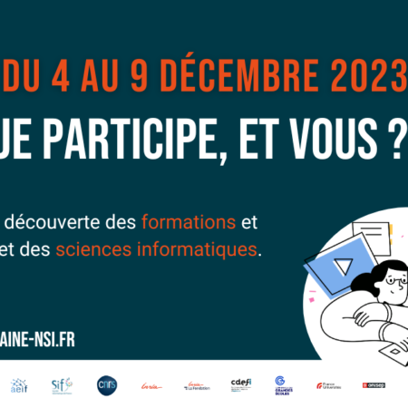 Une semaine pour promouvoir le numérique et les sciences informatiques