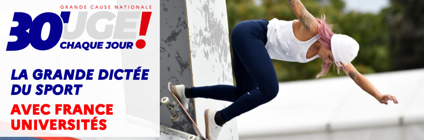 France Universités partenaire de La Grande dictée du sport