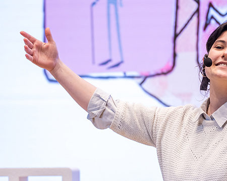 Anna Diet, doctorante à l’Université Clermont Auvergne, finaliste nationale MT180