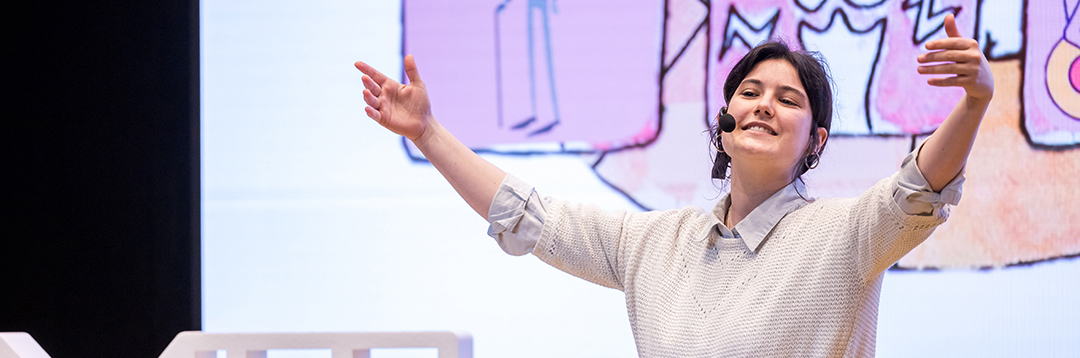 Anna Diet, doctorante à l’Université Clermont Auvergne, finaliste nationale MT180