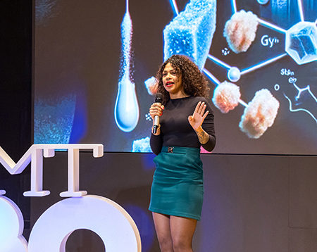 Seyta Ley-Ngardigal, doctorante à l’Université de Bordeaux, finaliste nationale MT180