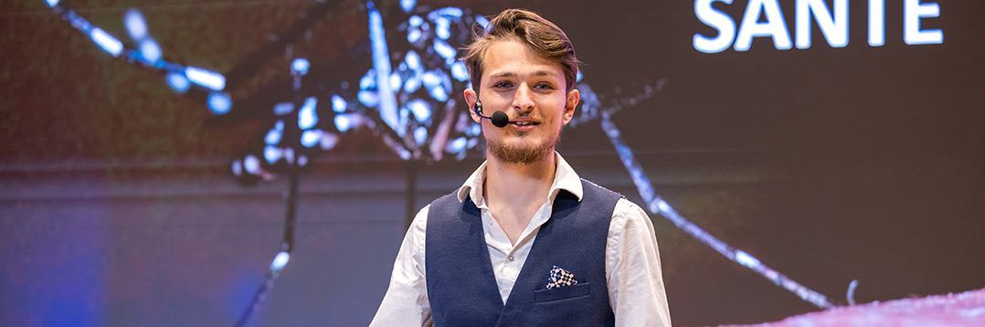 Thibault Laffargue, doctorant à l’Université de Guyane, finaliste nationale MT180