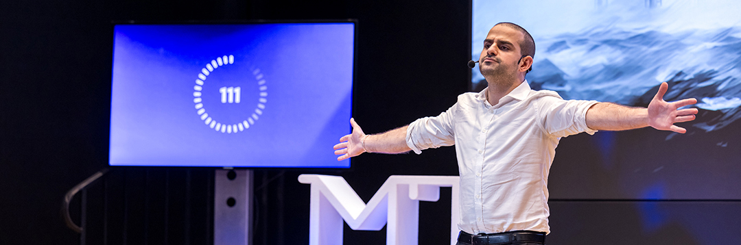 Elie Kadoche, doctorant à l’Institut Polytechnique de Paris, finaliste nationale MT180