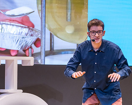 Ludovic Vauthier, doctorant à l’Université de Lorraine, finaliste nationale MT180