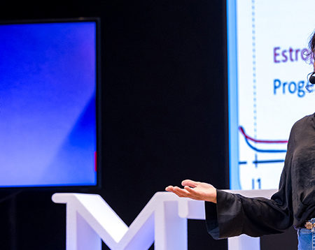 Sarah Bagot, doctorante à l’ Université Clermont Auvergne, finaliste nationale MT180