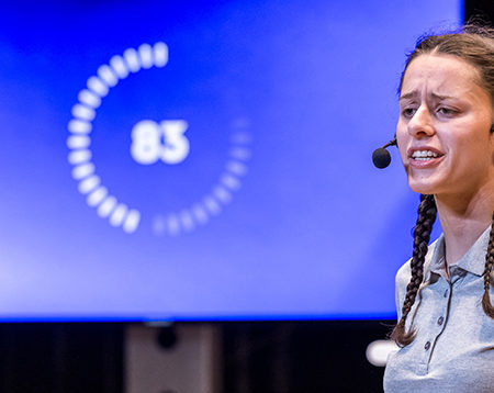 Coralie Le Picard, doctorante à La Rochelle Université, finaliste nationale MT180